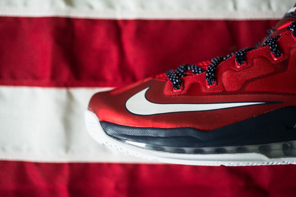 Buy Max LeBron 11 Low Independence Day 642849 614 GOAT