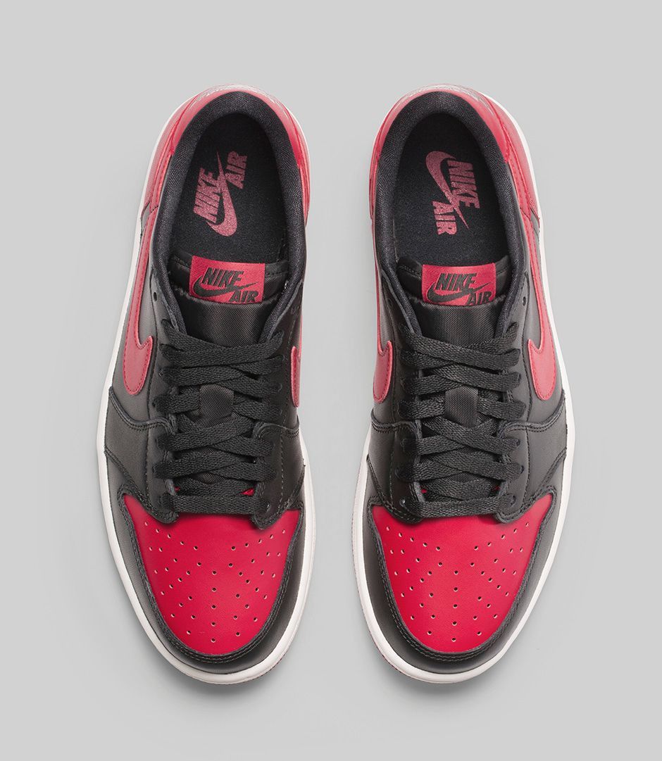 Buy Air Jordan 1 Retro Low OG GS Bred 709999 001 GOAT