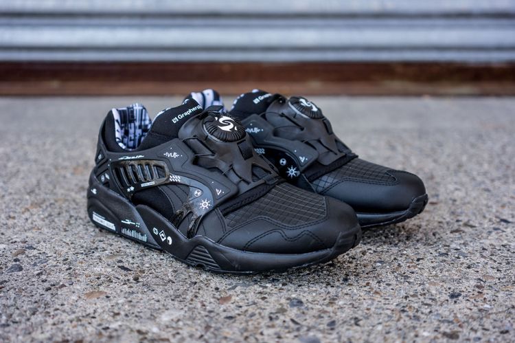 Puma Graphers Rock x Disc Blaze Black
