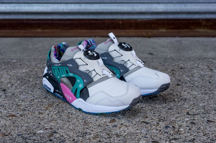 Graphers Rock x Puma Disc Blaze White