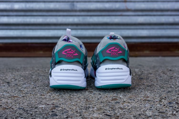 Graphers Rock x Puma Disc Blaze White