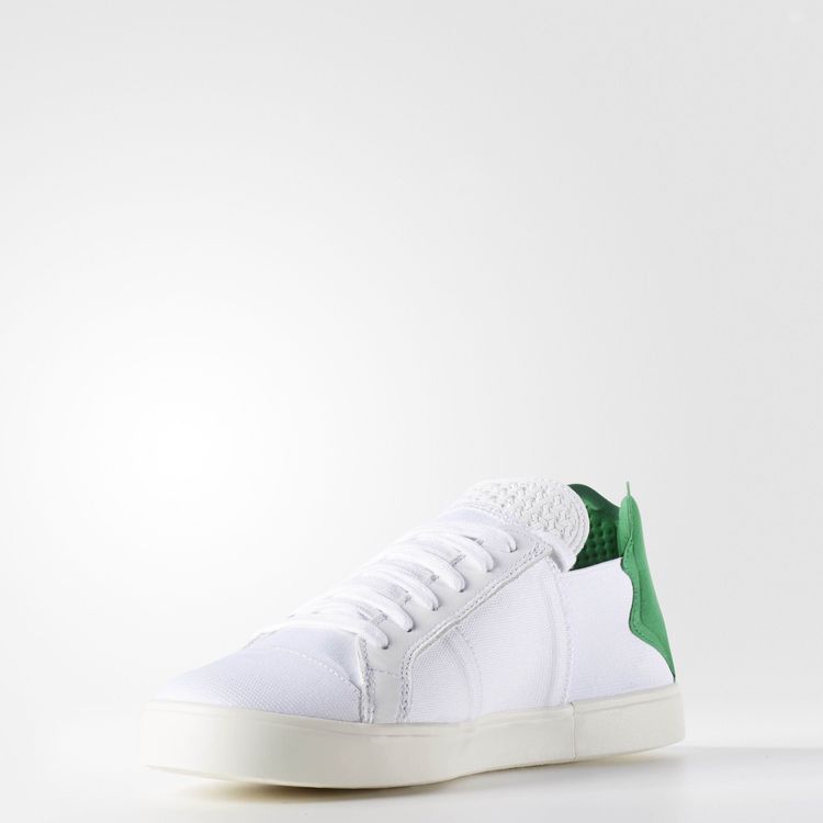 Pharrell Williams x Elastic Lace Up White Green