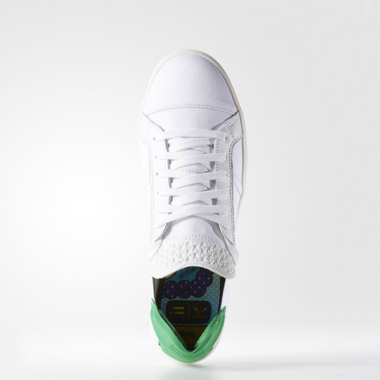 Pharrell Williams x Elastic Lace Up White Green