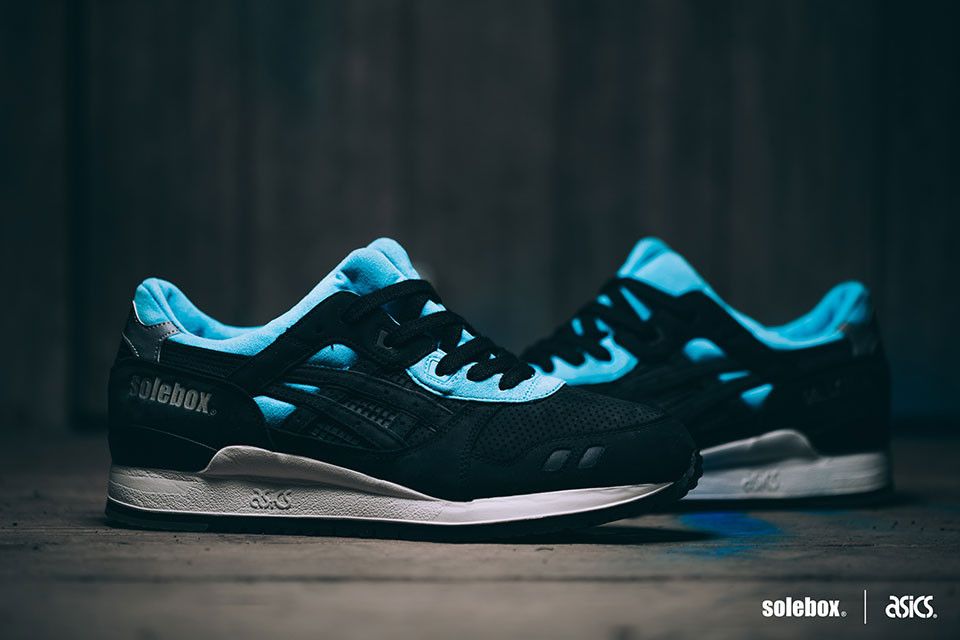 Buy Solebox x Gel Lyte 3 'Blue Carpenter Bee' - H61NK 9090