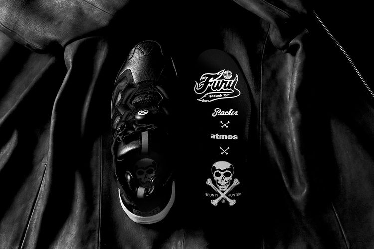 Bounty Hunter x atmos x Packer x Reebok InstaPump Fury Black White
