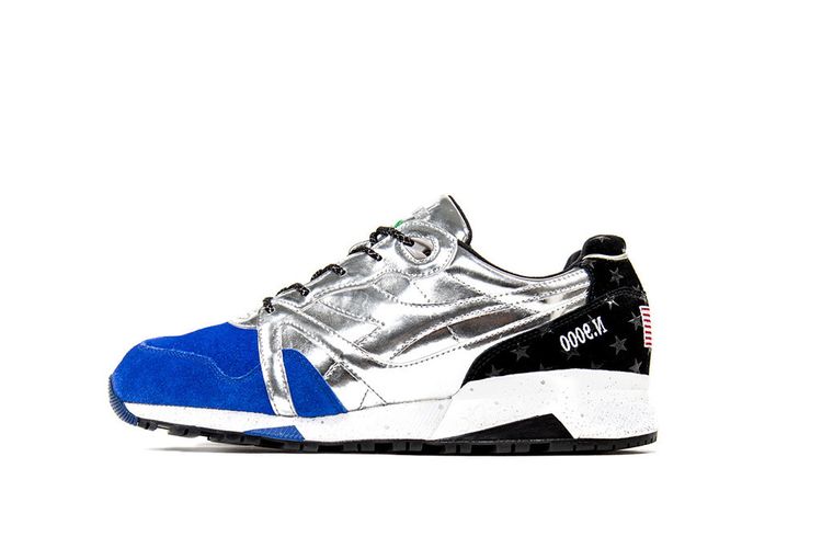 Diadora N9000Social Status Rio Olympic Medals Silver. Size 12.5.No Original Box. Diadora N9000 Social Status Rio Olympic Medals Silver SZ  main image 2