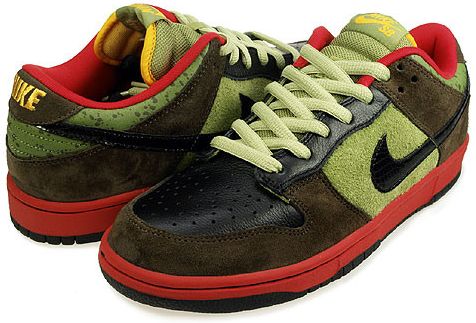 dunk low asparagus