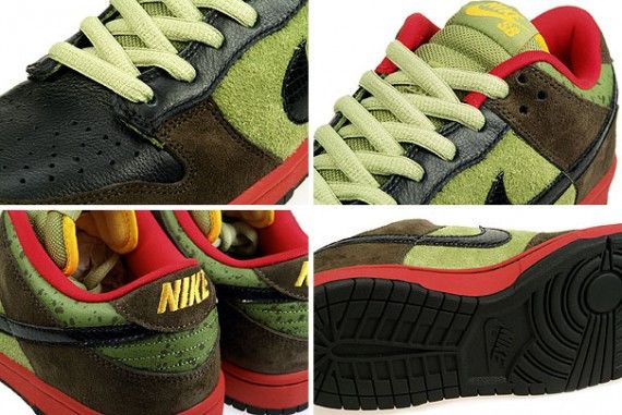 Buy Dunk Low Premium SB 'Asparagus' - 313170 302 | GOAT