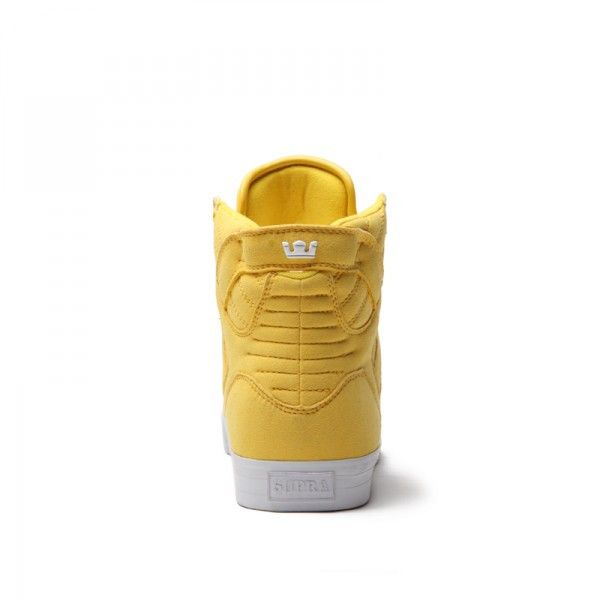 Supra skytop yellow peeps top
