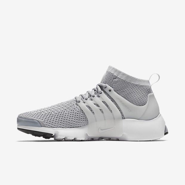Nike air presto ultra flyknit grey hot sale
