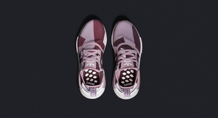 Adidas Wmns NMD R1 Blanch Purple