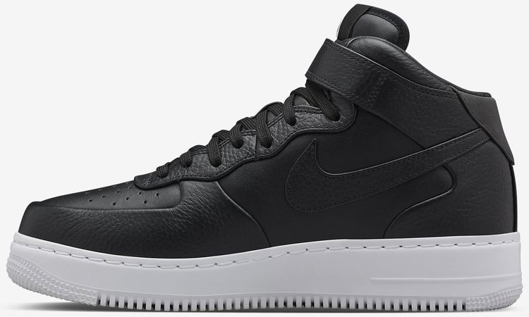 NikeLab Air Force 1 Mid Black White