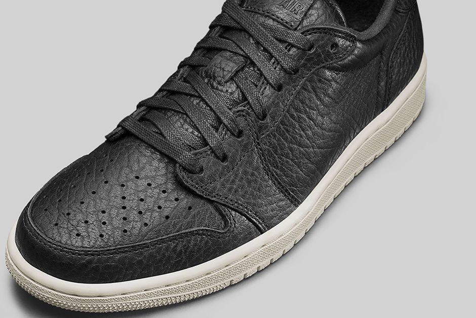 Buy Air Jordan 1 Retro Low Swooshless Black 848775 005 GOAT