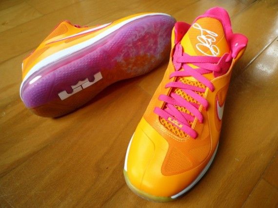 Lebron 9 low orange new arrivals