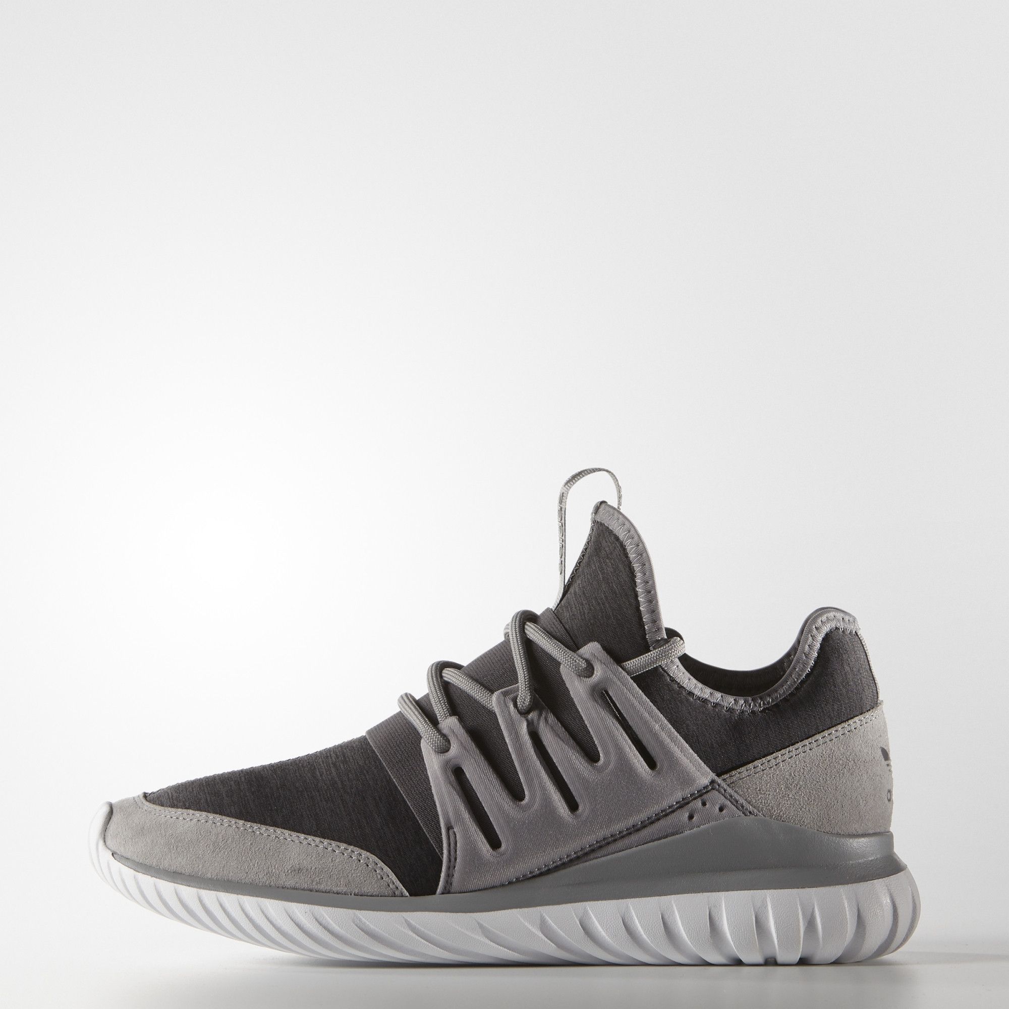 Adidas tubular radial grey top
