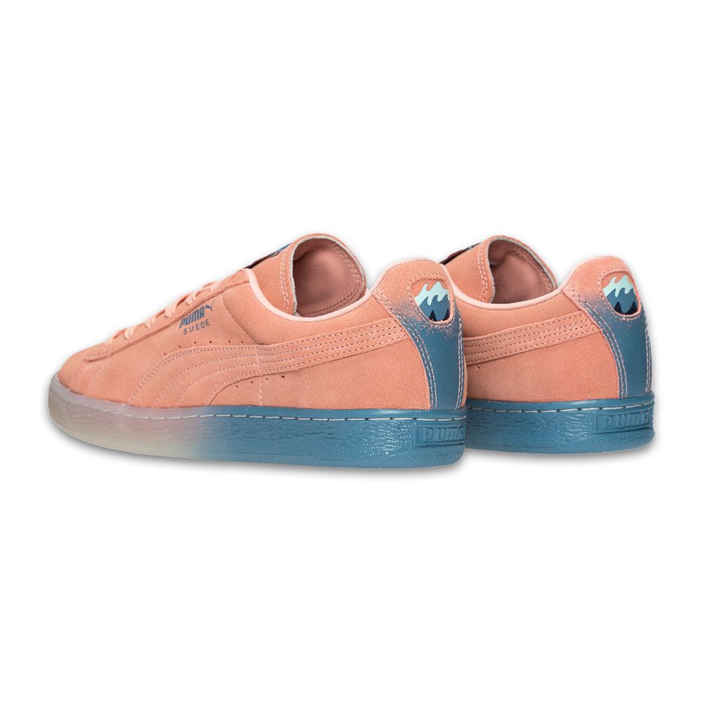 Size 11.0 Pink Dolphin x Suede Classic Coral Pink