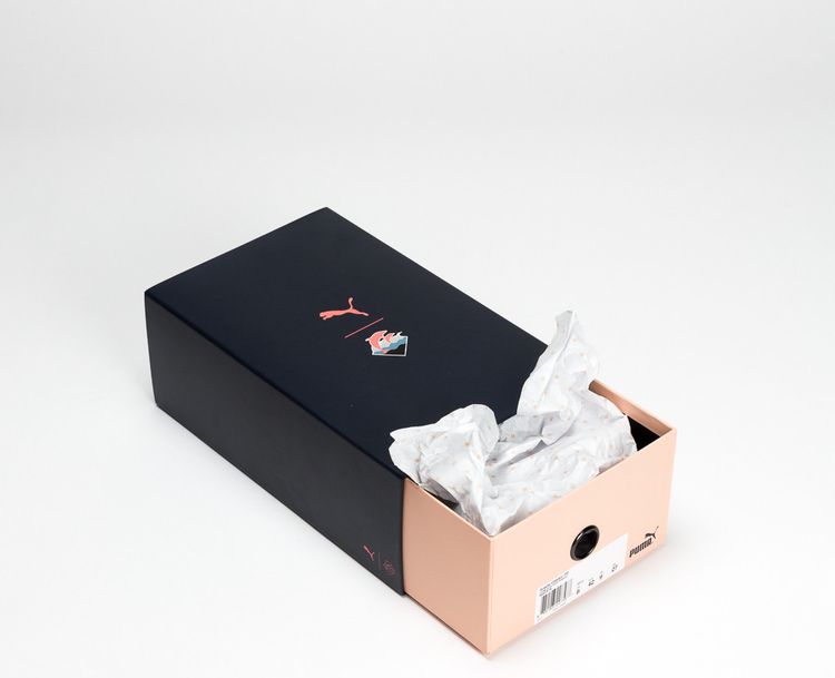 Puma Pink Dolphin x Suede Classic Coral Pink