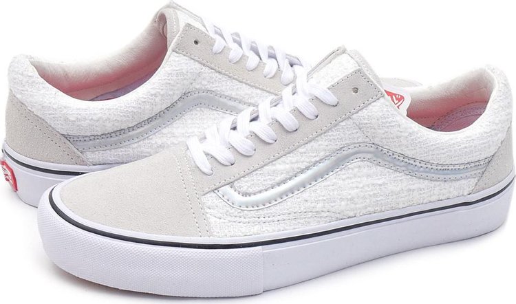 Supreme x Old Skool Pro Iridescent White