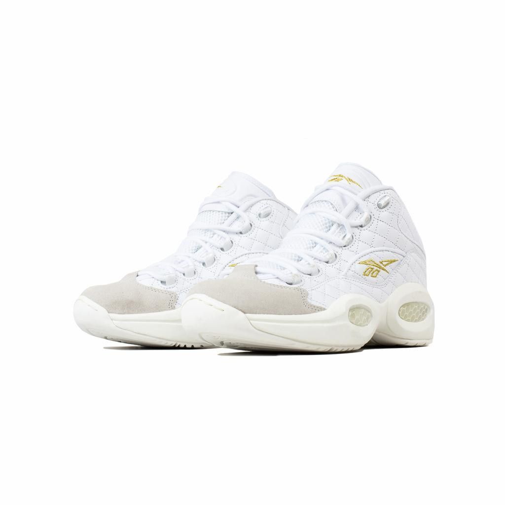 Reebok question mid white party new arrivals