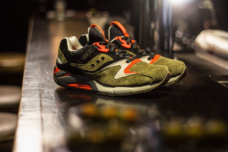 Athletic Shoes Saucony Grid 9000 Womens Orange Saucony Shadow