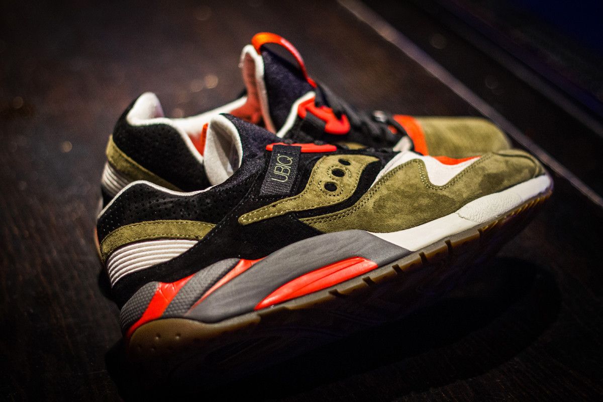 Ubiq x saucony grid 9000 dirty martini best sale