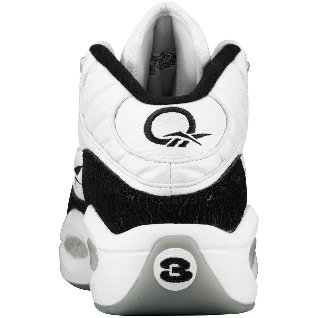 Reebok question mid white black 2025