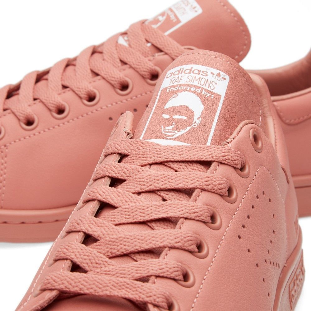 Raf simons adidas stan smith light pink top