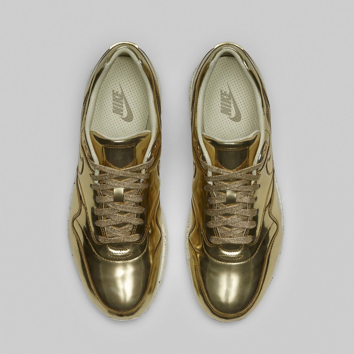 Size 14.0 Air Max 1 SP Liquid Gold