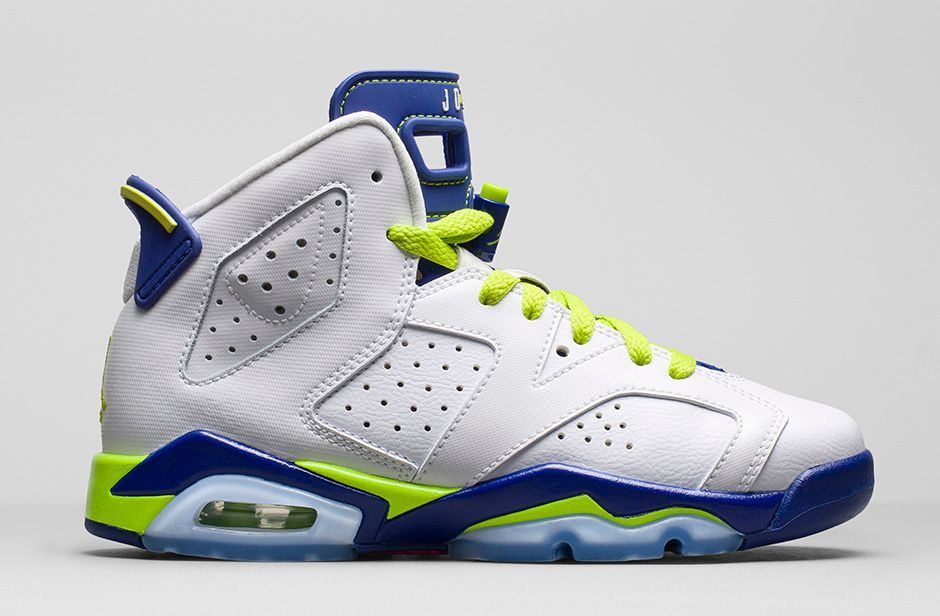 Buy Air Jordan 6 Retro GG 'Fierce Green' - 543390 108 | GOAT