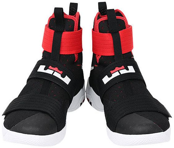 LeBron 10 Soldier Black Red