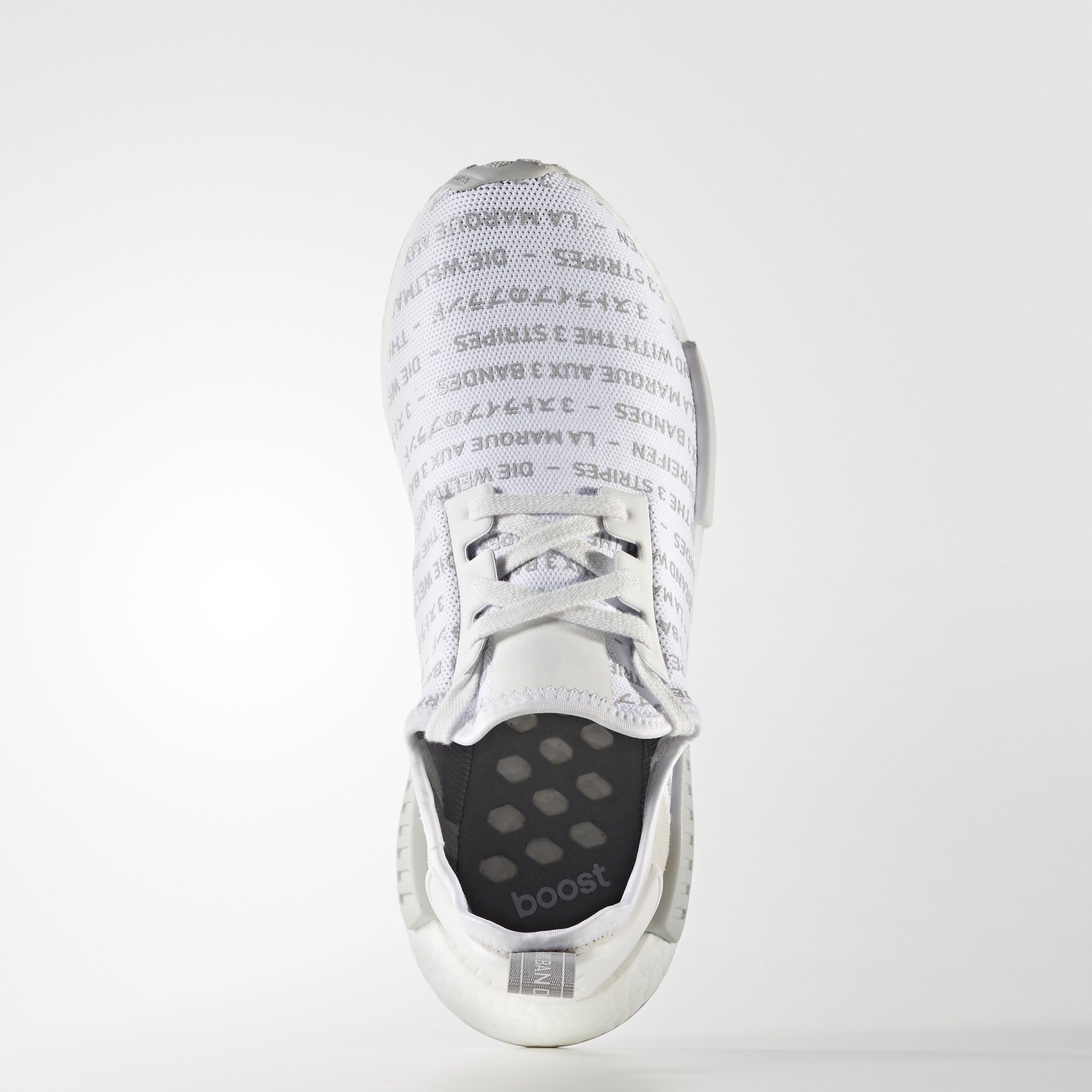 Adidas nmd the brand with the 3 stripes white 2025