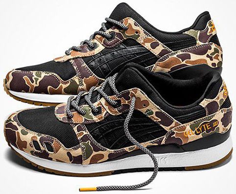 Atmos x ASICS Gel Lyte 3 Duck Camo Japan Release