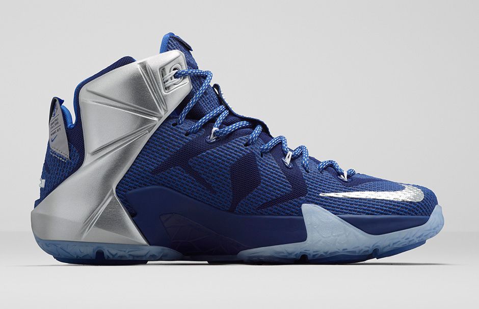 Blue lebron james shoes store