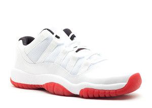 Buy Air Jordan 11 Retro Low GS White Varsity Red 528896 101 GOAT