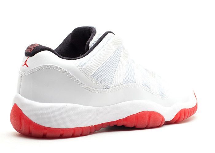 Buy Air Jordan 11 Retro Low GS White Varsity Red 528896 101 GOAT