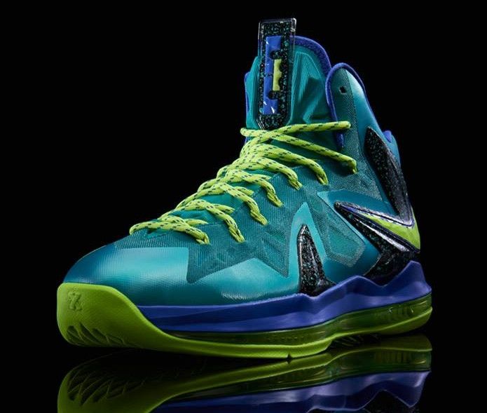 Buy LeBron 10 P.S. Elite Sport Turquoise 579827 300 GOAT