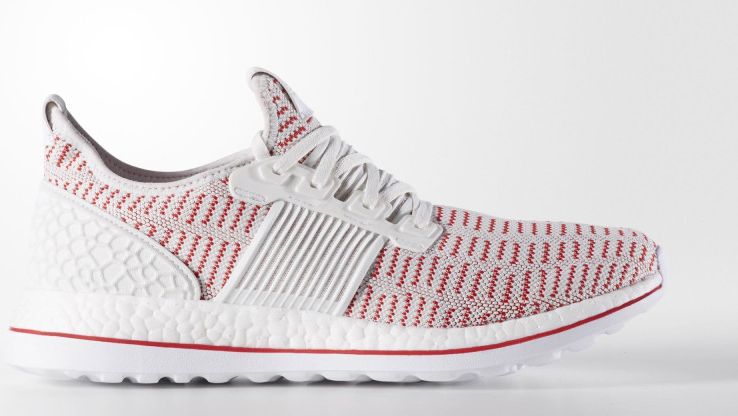 Adidas PureBoost ZG LTD Crystal White Vivid Red