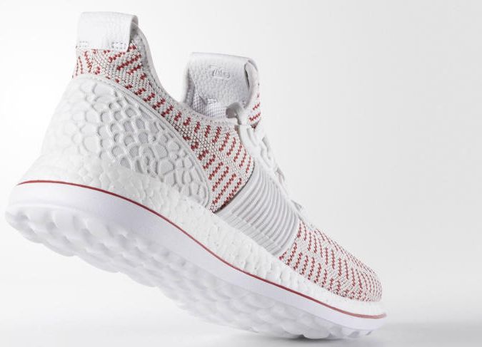 Adidas PureBoost ZG LTD Crystal White Vivid Red