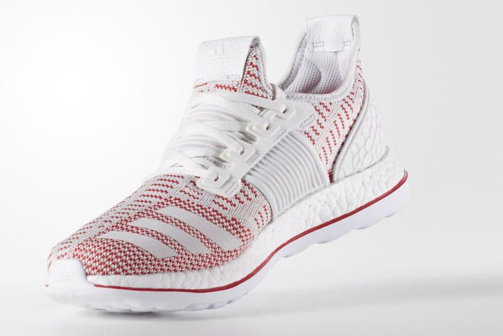 Adidas PureBoost ZG LTD Crystal White Vivid Red