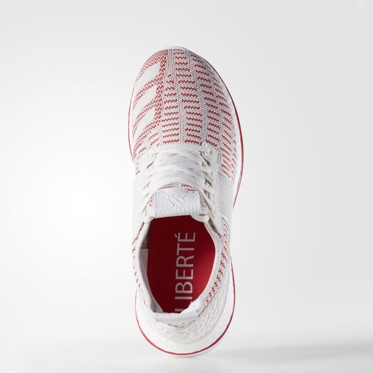 Adidas PureBoost ZG LTD Crystal White Vivid Red
