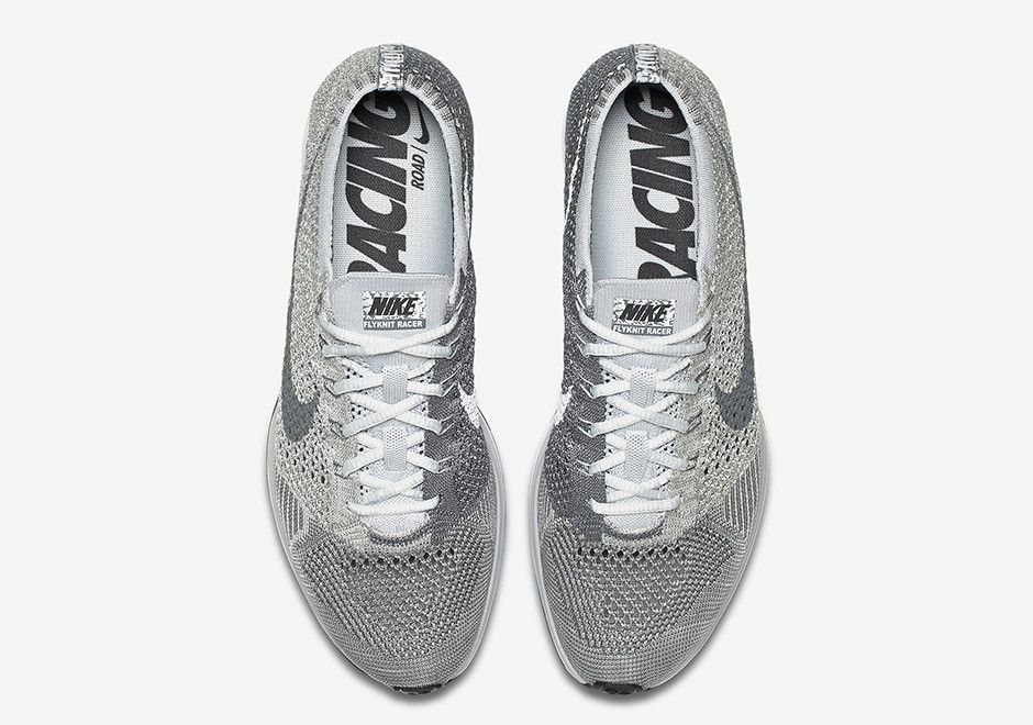 Nike flyknit racer grey discount