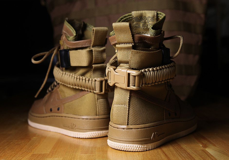 Buy Wmns SF Air Force 1 High Golden Beige 857872 200 GOAT