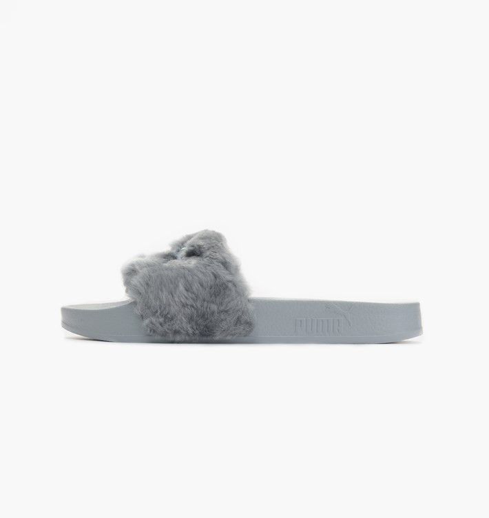 Size 10.5 Fenty x Wmns Leadcat Slide Grey