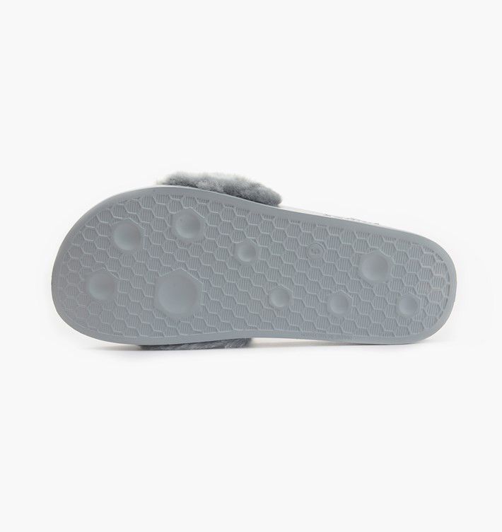 Grey fenty slides shop