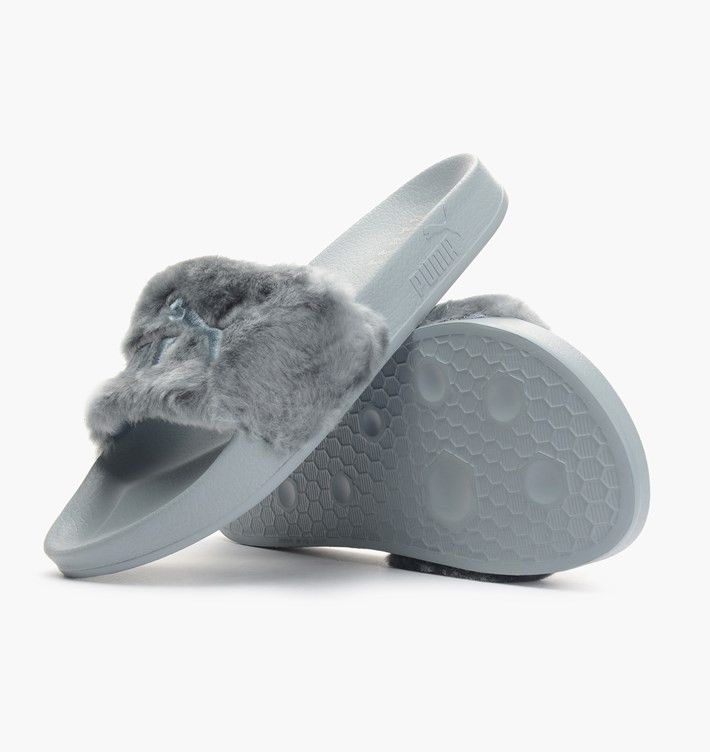 Buy Fenty x Wmns Leadcat Slide Grey 362266 09 GOAT