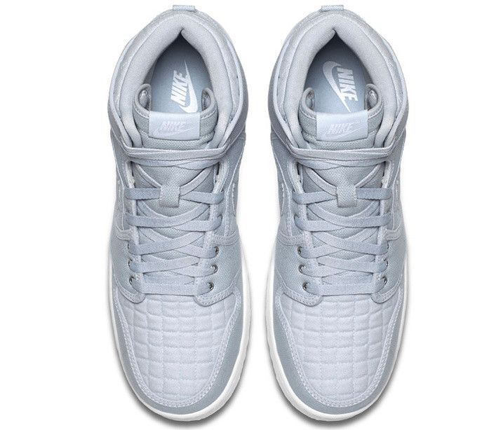 Size 10.0 AJKO High Quilted Pure Platinum