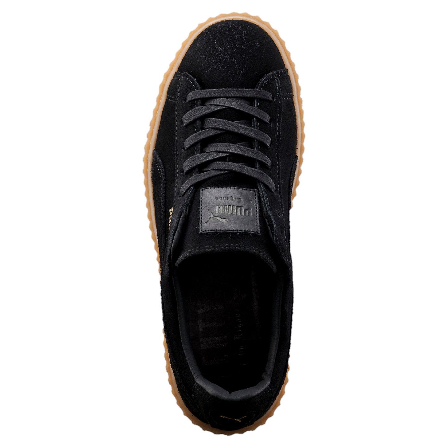 Black puma creepers gum sole hotsell