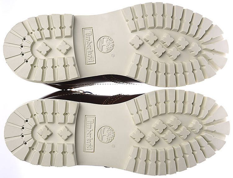 Timberland 6 Inch Premium Brogue Wingtip Brown