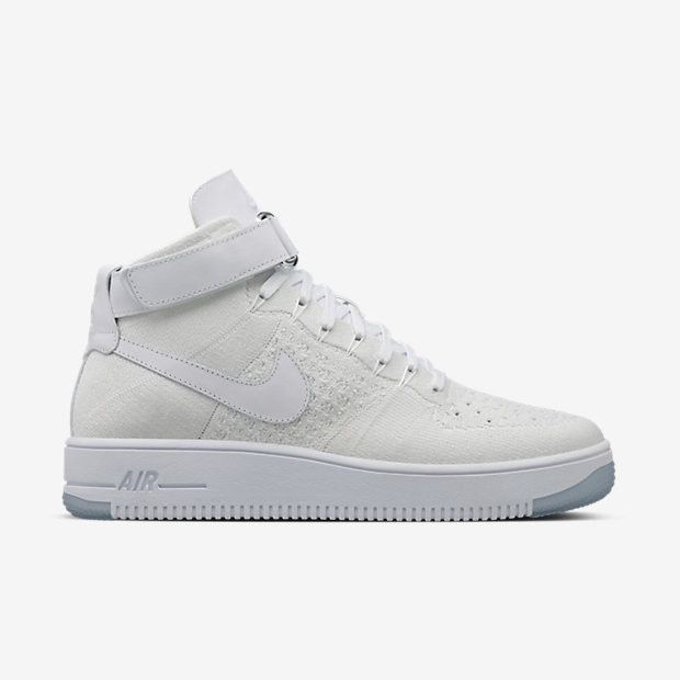 Achetez des Air Force 1 Ultra Flyknit Mid White 817420 100 GOAT FR