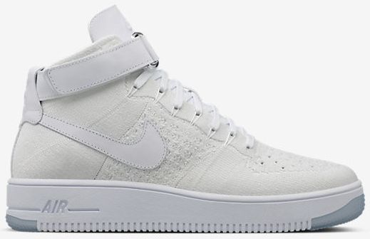 Nike Air Force 1 Ultra Flyknit Mid White